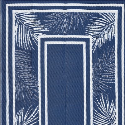 dark blue/white
