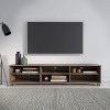 Hollywood TV Stand for TVs up to 85" Wood Grain - CorLiving - 2 of 4