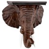 Design Toscano Lord Earl Houghton's Elephant Wall Bracket - 4 of 4