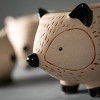 Sullivans Kitschy Hedgehog Ceramic Planter Set of 3, 4.5"H, 4"H & 3.5"H Multicolored - 2 of 4