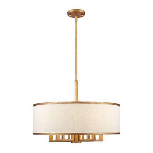 Livex Lighting Park Ridge 6 - Light Chandelier in  Antique Gold Leaf - image 1 of 2