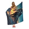 Disney Star Wars The Mandalorian Nightfall Silk Touch Throw Blanket 50x60 Inches - 4 of 4