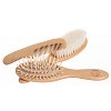Baby Hair Brush and Comb Set for Newborn – Wooden Baby Brush with Soft Goat Bristle, Cradle Cap Brush for Newborns, Boys and Girls, Eco-Friendly - 3 of 4