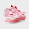 Acrylic Cake Hair Claw Clip with Bow Set 2pc - A New Day™ - Ivory/Pink - 2 of 4