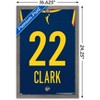 Trends International WNBA Indiana Fever - Caitlin Clark Jersey Framed Wall Poster Prints - 3 of 4