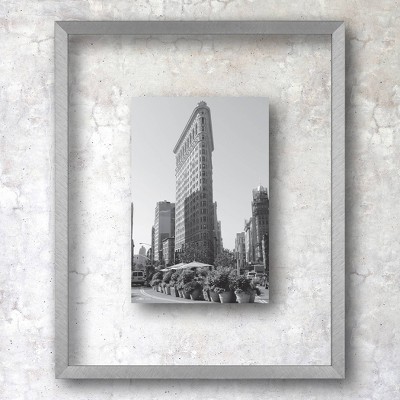 8" x 10" Float Thin Gallery Frame Silver - Project 62™