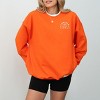 Simply Sage Market Embroidered Pumpkin Season Pumpkin Sweatshirt - 3 of 4