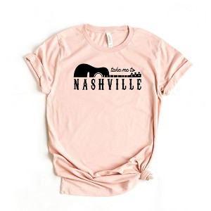 Simply Sage Market Women's Take Me To Nashville Short Sleeve Graphic Tee - 1 of 2