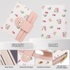FATMOON Women’s Wallet - Stylish Floral RFID Bifold Purse with Zipper Coin Pocket & ID Window, Perfect for Daily Commuting, Shopping - 4 of 4