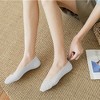 Alilang Women's No Show Socks 6pk Invisible Liner Elegant Lace - 2 of 4