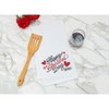 C&F Home Happy Valentines Day XOXO Embroidered Waffle Weave Cotton Kitchen Dishtowel - 2 of 4