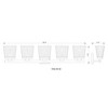 Astor 5-Bulb Dimmable Vanity Light - Modern Steel Fixture for Bathroom, 36" Wide - 2 of 4