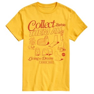 Men's - Barbie - Doll Furniture Short Sleeve Graphic T-Shirt - 1 of 4
