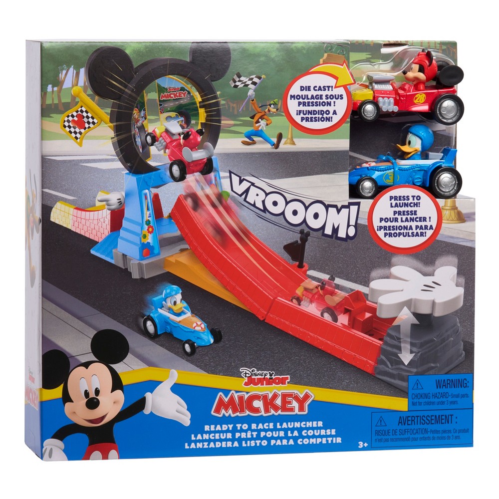 Photos - Doll Accessories Mickey Mouse Ready to Race Launcher