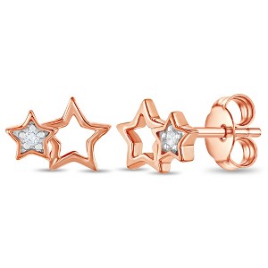 Girls' Starry Night Standard Sterling Silver Earrings - In Season Jewelry - 1 of 4