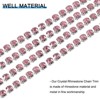 Unique Bargains DIY Bag Clothing Decoration Crystal Rhinestone Sew on Close Claw Chain Trim - 3 of 4