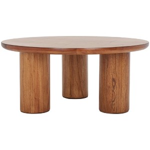 Mork 3 Leg Round Coffee Table - COF6604 - Safavieh - 1 of 4
