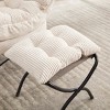 KTMBDW Lazy Chair with Ottoman, Modern Lounge Accent Chair with Armrests and a Side Pocket, Leisure Sofa Armchair with Footrest for Small Space - 4 of 4