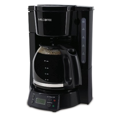 Mr. Coffee 12-Cup Programmable Coffee Maker - Black