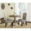 Odette 19" H Wicker Dining Chair (Set of 2) - SEA8015 - Safavieh - 2 of 4