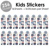 Big Dot of Happiness Ahoy - Nautical - Birthday Party Favor Kids Stickers - 16 Sheets - 256 Stickers - 2 of 4