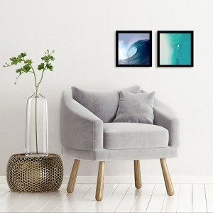 Americanflat Picture Frame with tempered shatter-resistant glass - Available in a variety of Sizes and Colors - 1 of 3