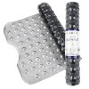 Cameo Non-Slip Bathtub mat, 40" x 16" Shower Mat with Suction Cups and Water Drain Holes, Extra Long Bath Mat, BPA, LaTeX, Phthalate Free - 3 of 4