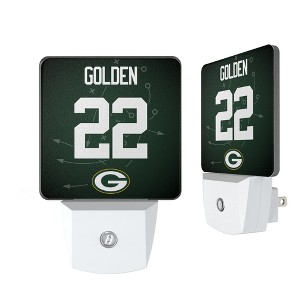 NFL Green Bay Packers Players Game Tactic Night Light 2-Pack - 1 of 4