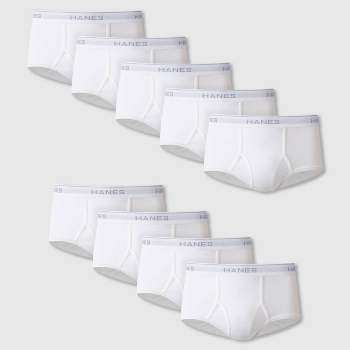 Lee Men's 100% Cotton Classic Tighty Whitey Briefs Elastic Band, 6-Pack -  Size 34 - White