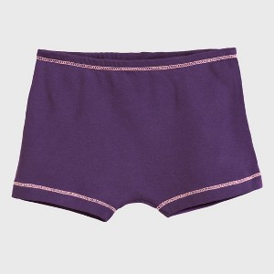 City Threads Girls Soft Cotton Boyshort Underwear - USA-Made Comfortable Kids/Toddlers Undies - 1 of 4
