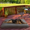 Pet Adobe Extra Large Waterproof Indoor/Outdoor Memory Foam Pet Bed – Gray, 44" x 35" - 2 of 4