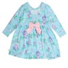Rufflebutts Toddler Girls Long Sleeve Twirl Dress - 2 of 2