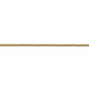 Black Bow Jewelry 1mm, 14k Yellow Gold, Solid Franco Chain Bracelet - 2 of 4