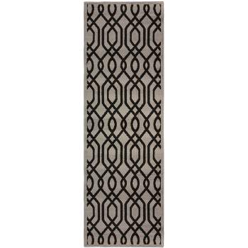 Geometric Bold Modern Refined Transitional Eclectic High-Traffic Durable Ultra-Soft Indoor Area Rug by Blue Nile Mills