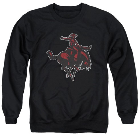 Northwestern Oklahoma State University Official Distressed Primary Adult Crewneck Sweatshirt, Black - image 1 of 4