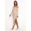 Petal and Pup Womens Cammie Long Sleeve Midi Dress - 2 of 4