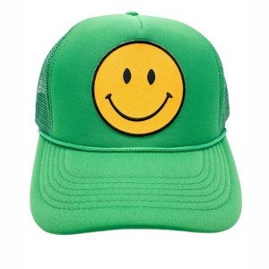 Women's Smiling Trucker Hat - XO Kendall Co - 1 of 1