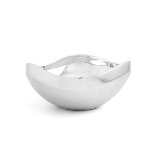 Nambé Billow Bowl – Sculptural Decorative Alloy Serveware Featuring Flowing Lines, Modern Centerpiece for Dining, Stylish Accent - 1 of 4