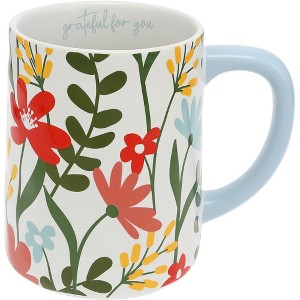 Pavilion Gift Company - Grateful For You - 17 oz Mug - Drinkware - 1 of 4
