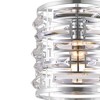 CWI Lighting Petia 1 Light Drum Shade Mini Chandelier With Chrome Finish - 4 of 4
