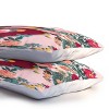 Deny Designs King Burcu Korkmazyurek Summer Botanical Monogram Pillow Shams - 3 of 3