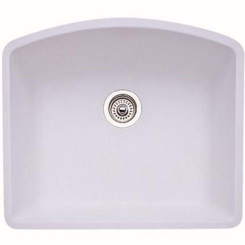 Blanco 440175 Diamond 24 Silgranit Granite Composite Undermount Single Bowl Kitchen Sink