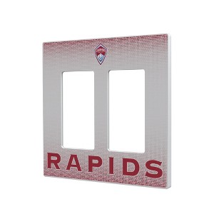 MLS Western Conference Teams Linen Hidden-Screw Light Switch Plate for Double Rocker - 1 of 4