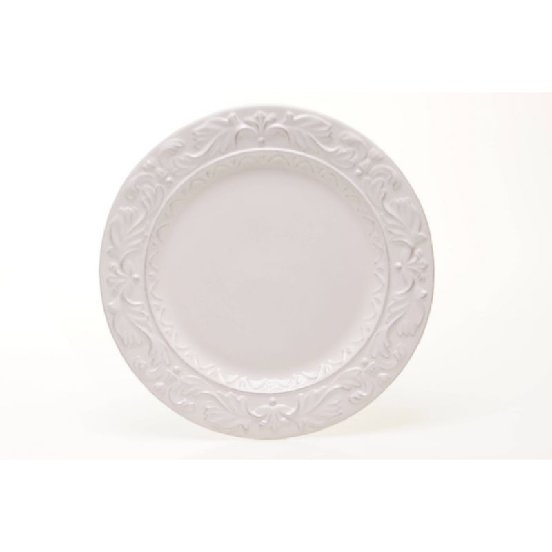Dinner Plate 11.5" Firenze Ivory Set of 4 - Certified International, 2 of 4