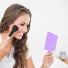 Unique Bargains Delicate Square Handheld Mirror 2 Pcs - 3 of 4