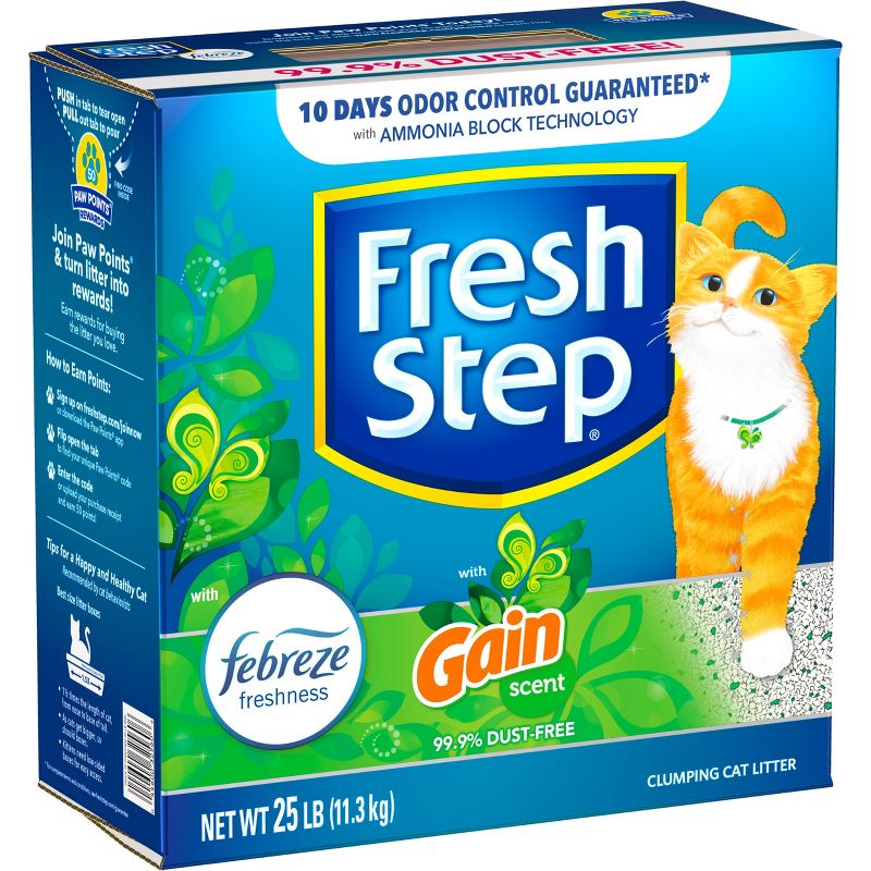 Fresh Step Febreze and Gain Cat Litter - 25lb, 6 of 11