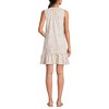 Lands' End Women's Sleeveless Cotton Jersey Notch Neck Flounce Dress - 2 of 3