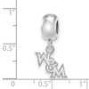 Black Bow Jewelry Sterling Silver College of William & Mary Tribe NCAA Bead Charm - 3 of 4