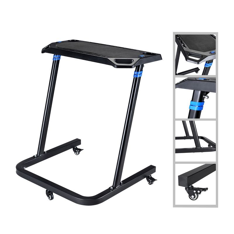 Fleming Supply Portable Height-Adjustable Treadmill Desk – Black, 4 of 9