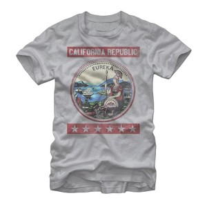 Men's Lost Gods California Republic Seal T-Shirt - 1 of 3
